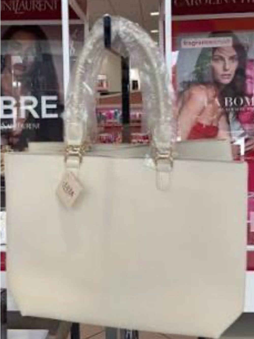 Ulta Cream Tote Bag